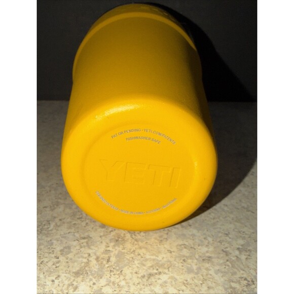 26 OZ YETI TUMBLER- yellow without straw - Picture 2 of 4